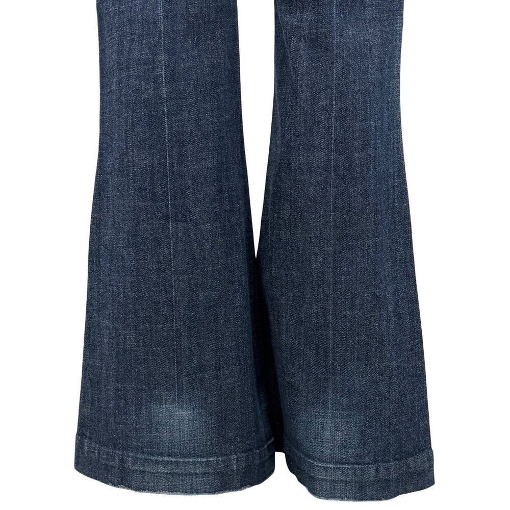 Vintage Citizens Of Humanity Low Rise Flare Jeans 30 | Y2K McBling Boho Grunge - Picture 12 of 16